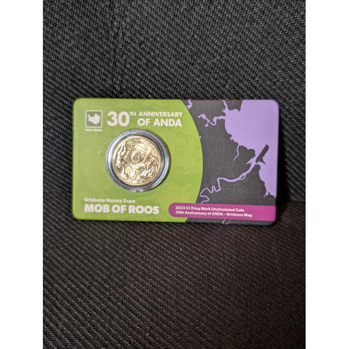 2025 30yrs of Anda Brisbane carded $1 
