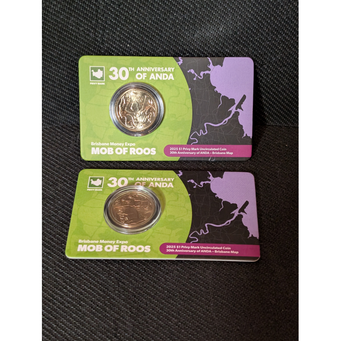 2025 30yrs of Anda Brisbane carded $1 