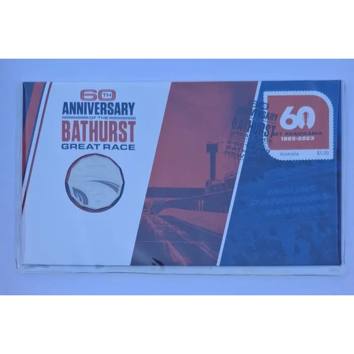2023 50c 60th Anniversary Of the Bathurst Great Race PNC