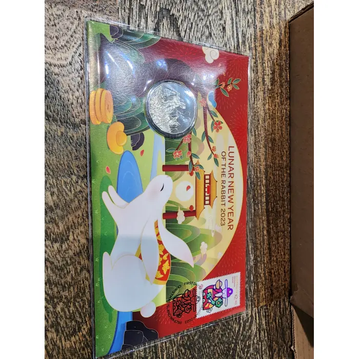 2023 Lunar New Year of the Rabbit PNC 50c