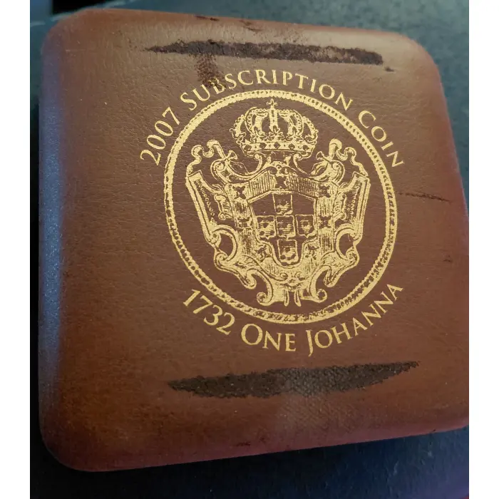 1732 One Johanna - 2007 $1 Selectively Gold Plated Silver Coin - RAM