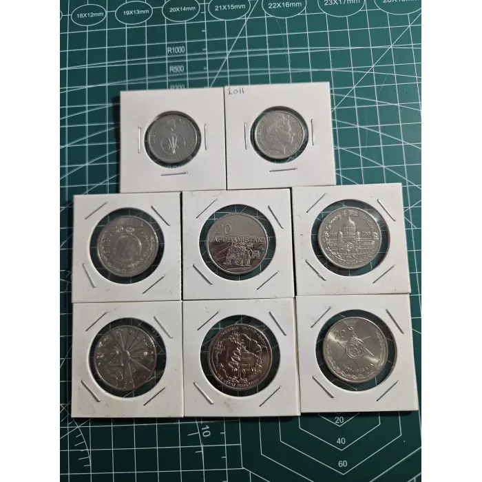 Circulated bundle, feds, 20 cent, 10 cent, NCLT