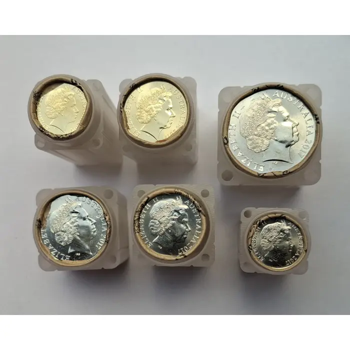 2017 RAM Mint Roll Set- Premium H/T Rolls (6 Rolls)