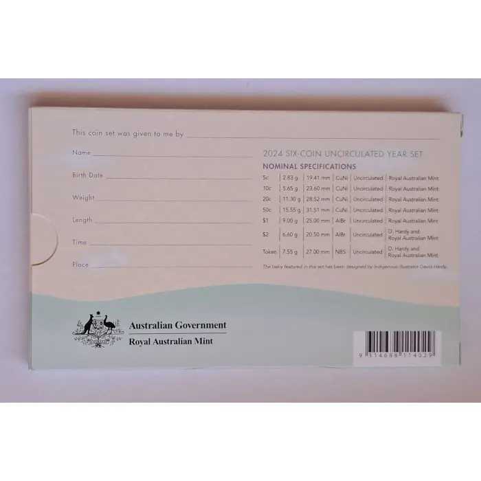 2024 Baby Coins Mint Set