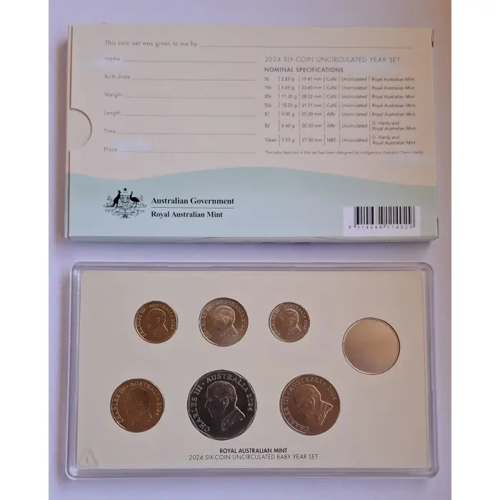 2024 Baby Coins Mint Set