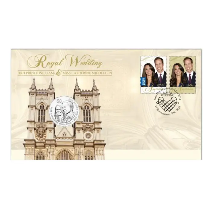 2011 PNC 50c Royal Wedding