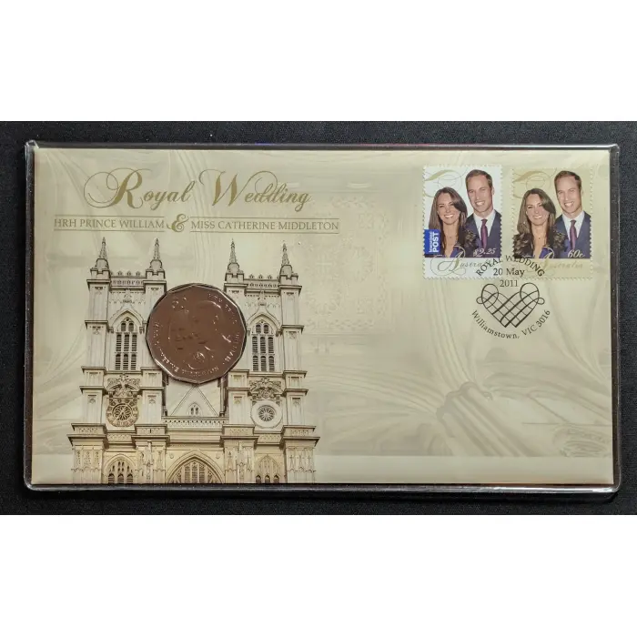 2011 PNC 50c Royal Wedding