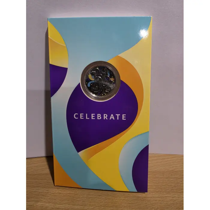 2025 Celebrate 50c coin (coloured)