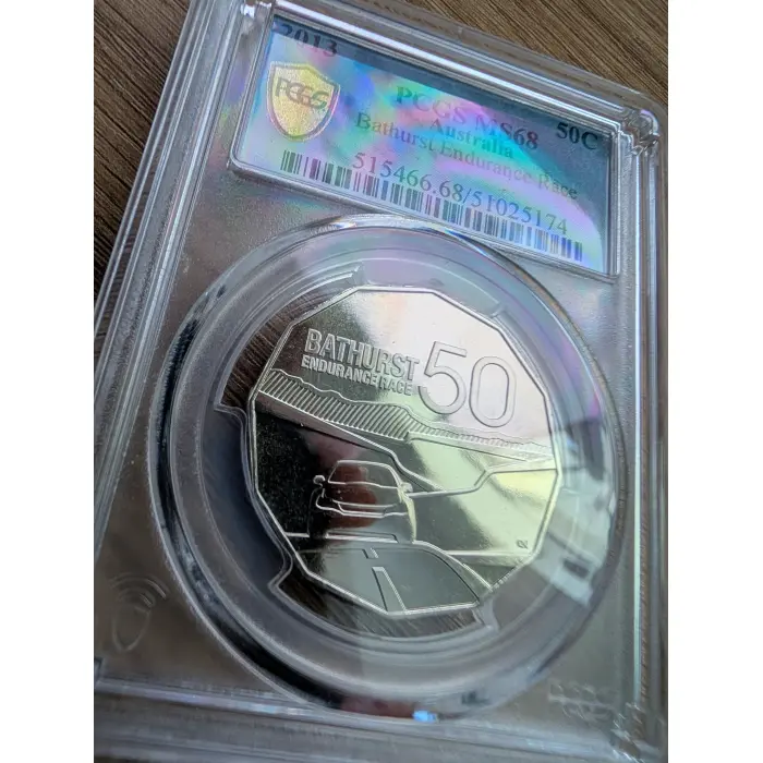 2013 Bathurst 50c PCGS MS68