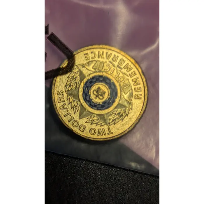 2019 $2 coin Police Remembrance, RAM bag of 5 