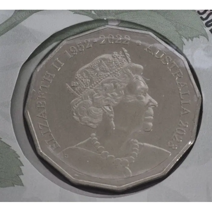 2022 Queen Elizabeth 50c PNC