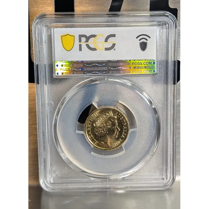 2014 $2 REMEBRANCE DAY GREEN DOVE 'C' MINT MS66