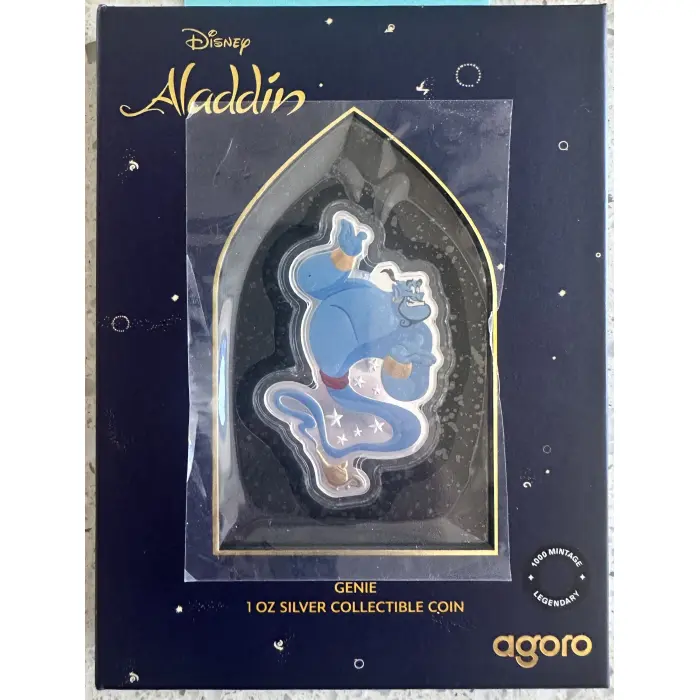 2025 Disney Aladdin - Genie 1 oz silver Agoro