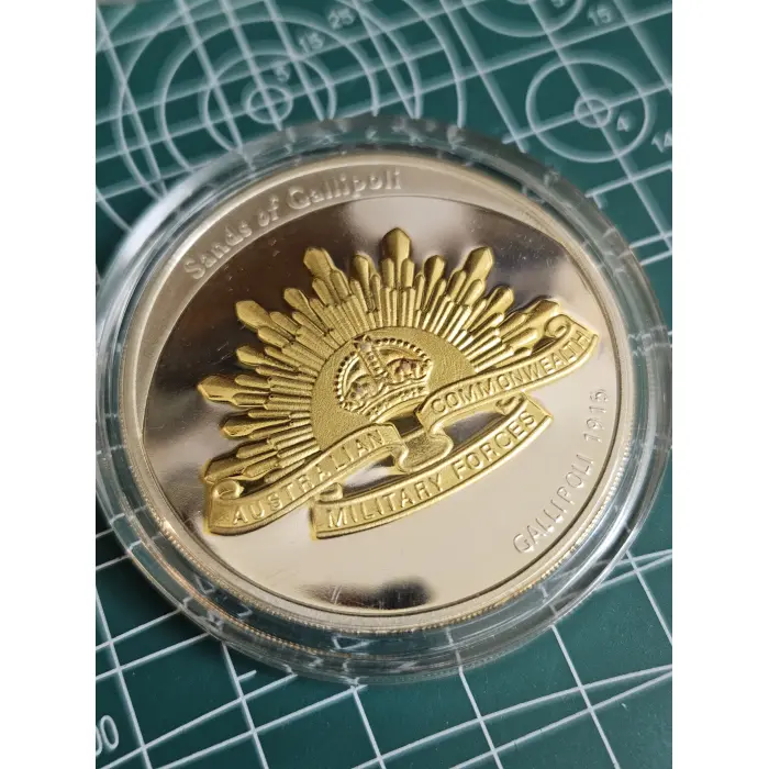 Sands of gallipoli medallion 