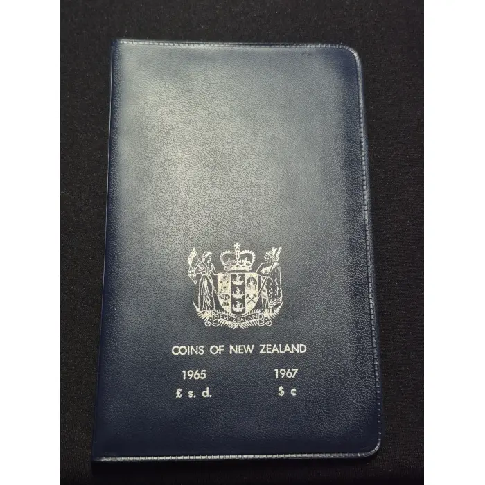 1965 - 1967 DECIMAL CHANGE OVER MINT SET NEW ZEALAND 🇳🇿 