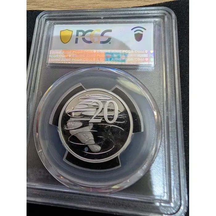 2021 20c Fine Silver PCGS PR69DCAM 