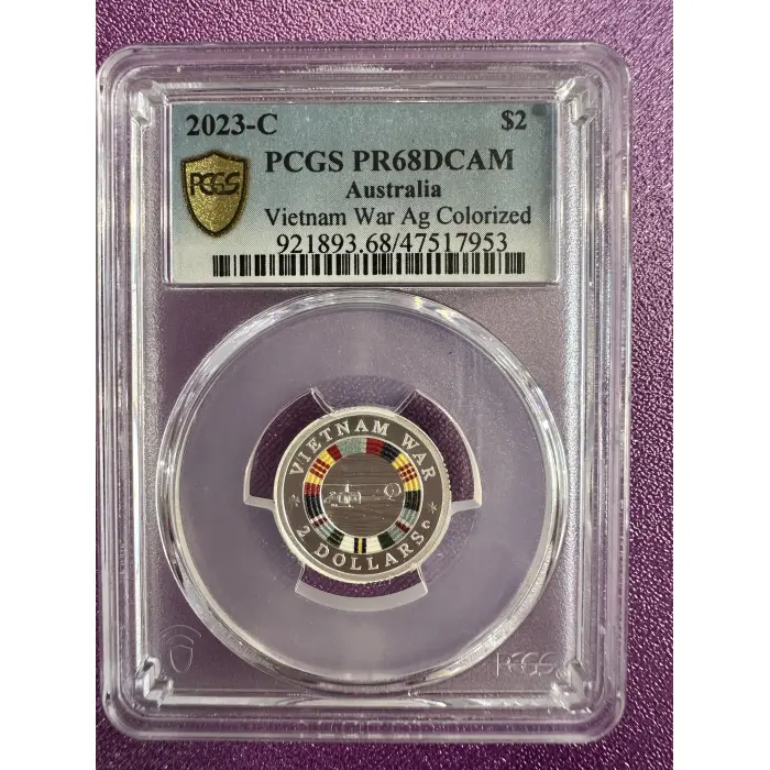 2023 C mint Silver Vietnam 50th Anniversary PR68DCAM