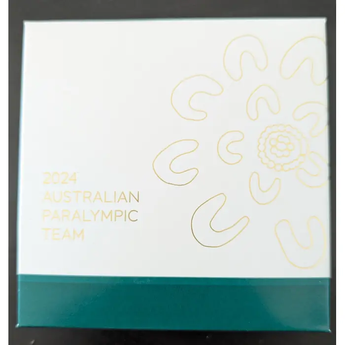 2024 $5 Australian Team – Selectively Gold-Plated 1oz Silver Proof 