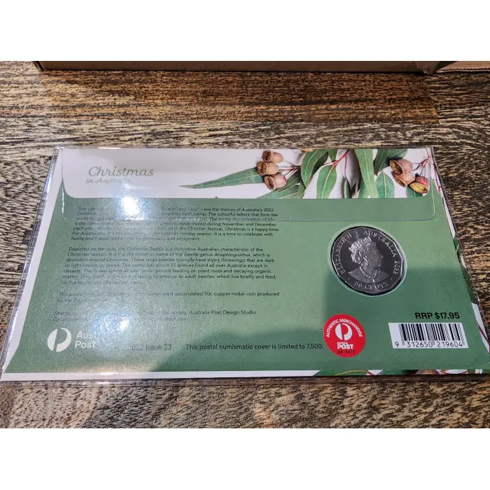 2022 Christmas In Australia PNC 50c
