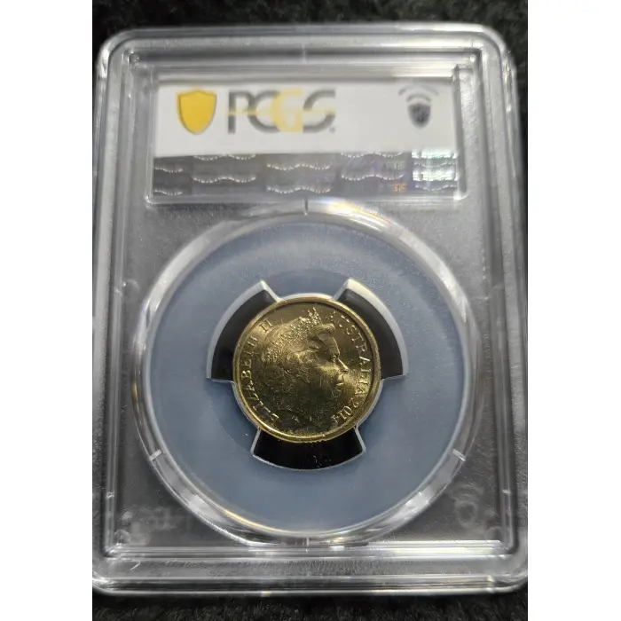 2014 $2 Remembrance Day MS65 Green Dove