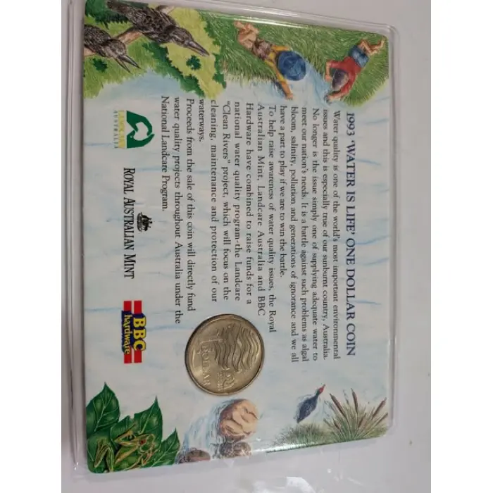 1993 $1 Landcare BBC Card