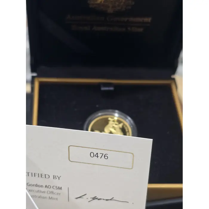 2023 $25 Kangaroo Fighting Spirit 1/5oz Gold Proof