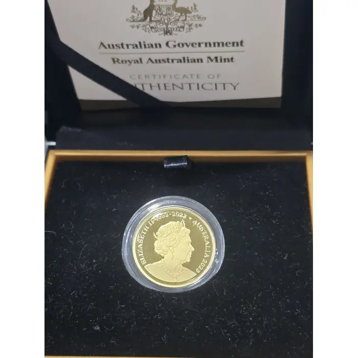 2023 $25 Kangaroo Fighting Spirit 1/5oz Gold Proof