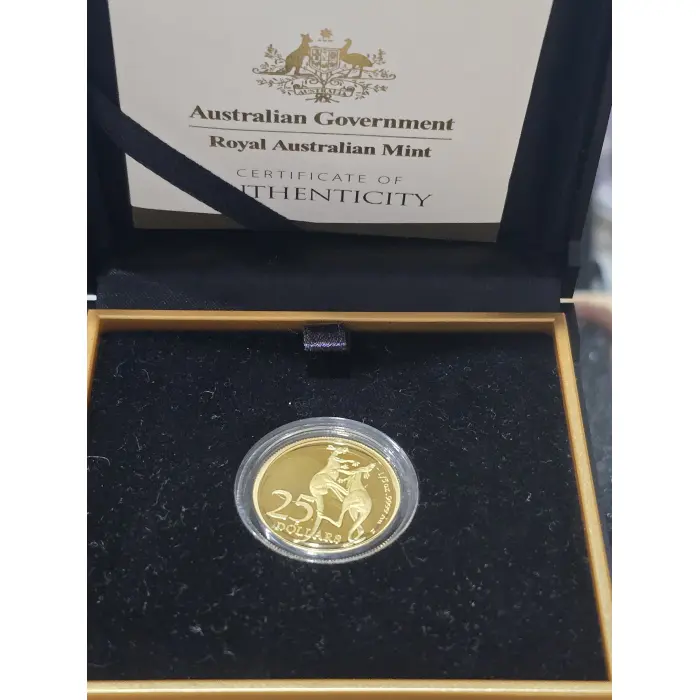 2023 $25 Kangaroo Fighting Spirit 1/5oz Gold Proof