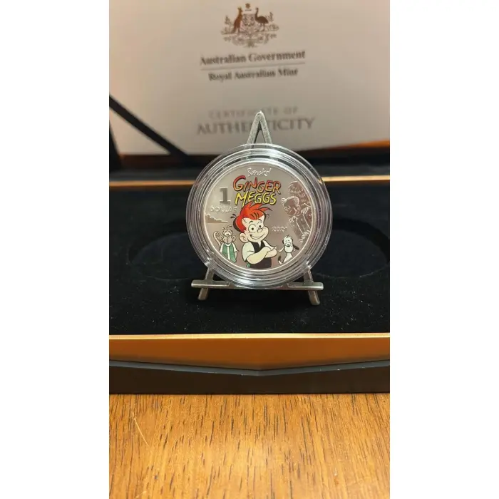 2021 Ginger Megs Silver Proof Coin Set 