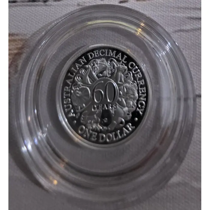 2026 RAM 60 yrs Decimal Currency $1 ‘C’ Mintmark Silver Proof coin