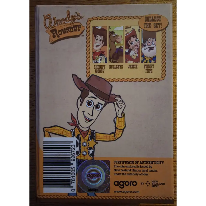 Woody’s Roundup Sheriff Woody 1oz Silver Coin