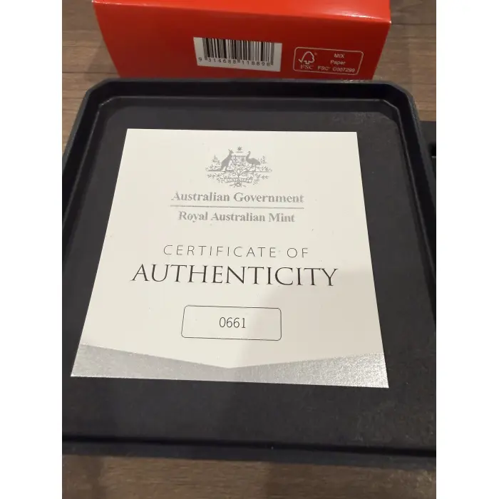 2026 $5 1 oz FINE SILVER PROOF DOMED COIN