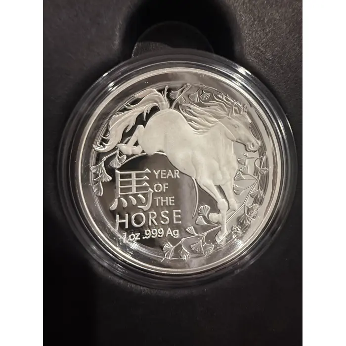 2026 $5 1 oz FINE SILVER PROOF DOMED COIN
