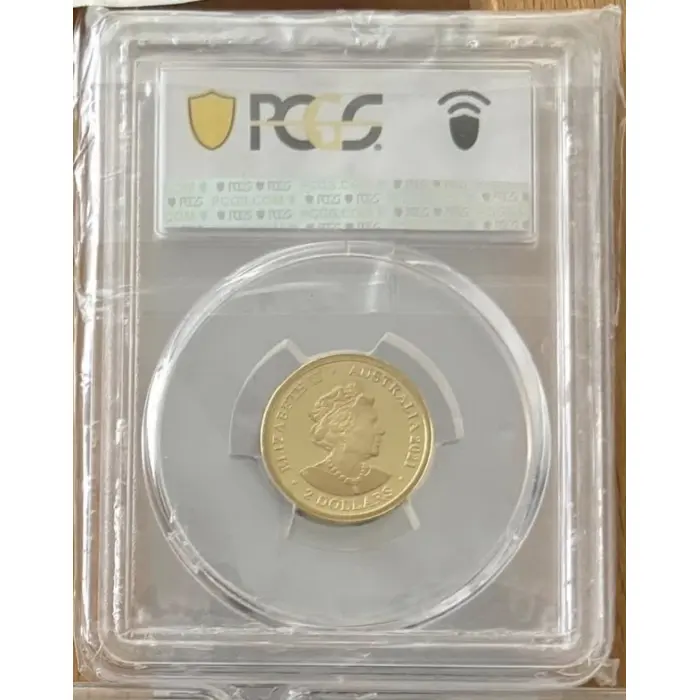 2021 $2 PR70DCAM 50th Anniversary Aboriginal Flag - TOP POP