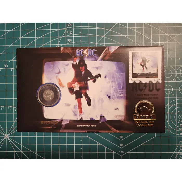 2023 Perth money expo ANDA overprint pnc 