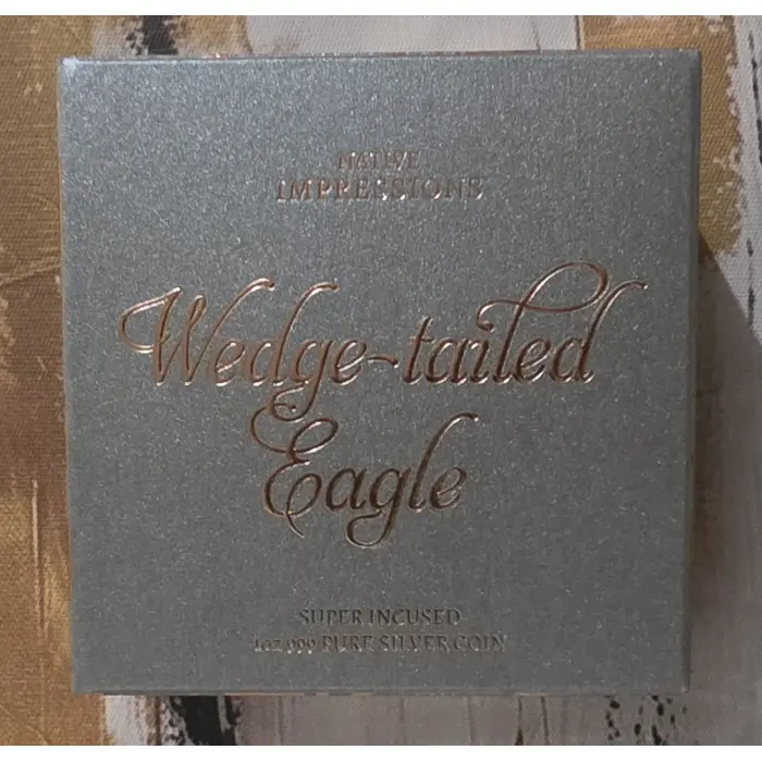 2025 Wedge-Tailed Eagle Native Impressions 1 Oz Silver  Rose Gold Coin