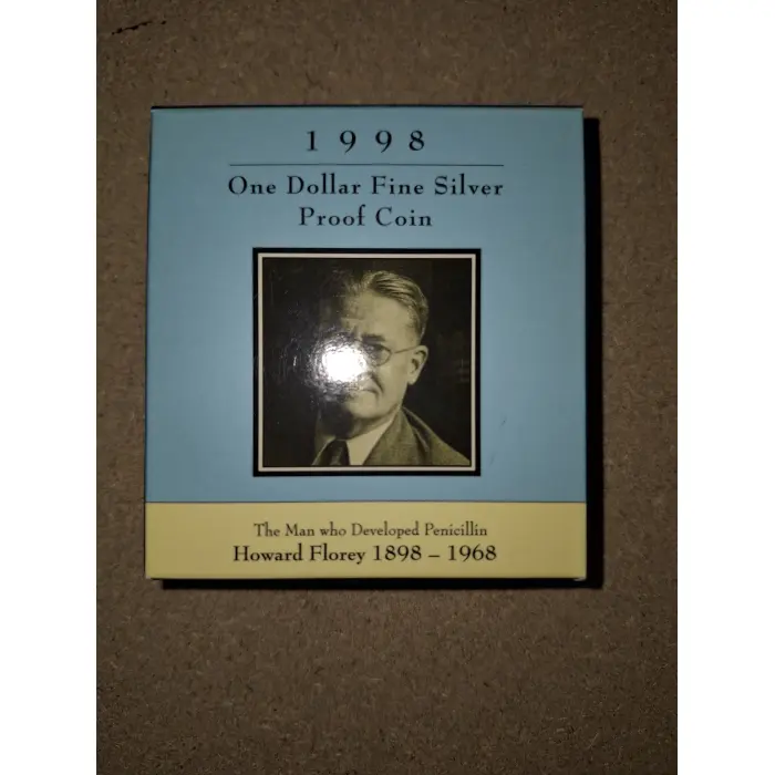 1998 $1 Proof - Howard Florey Proof