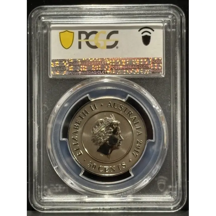 2017 Australian 50c MS70 Planetary Coins Jupiter PCGS - Top Pop
