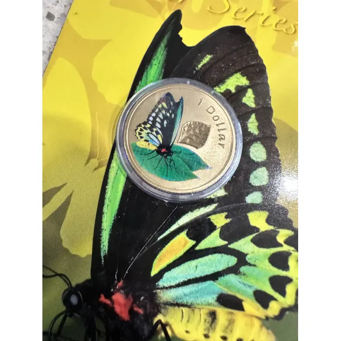 2011  RAM - Air Series $1 coins in card, Full set