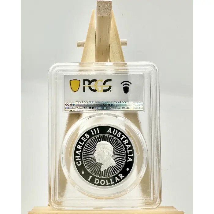 2024 Great Southern Land Chrysoprase Silver Proof 1oz PCGS PR69DCAM