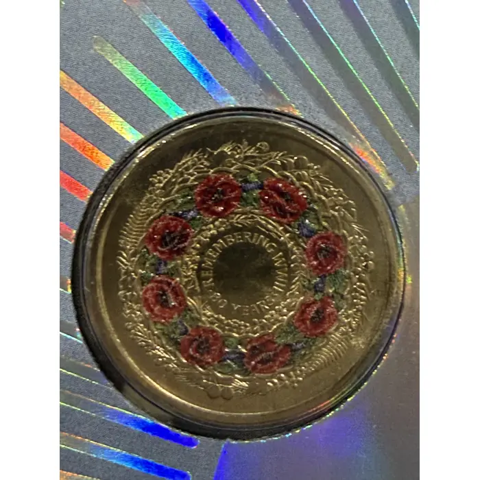 80th Anniversary- End of WWII Poppy Wreath Limited Edition PNC #0340/1111