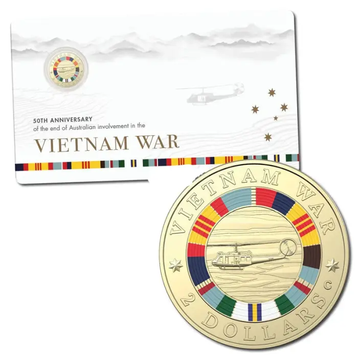 2023 $2 Vietnam War Gold ‘C’ Mintmark Coin