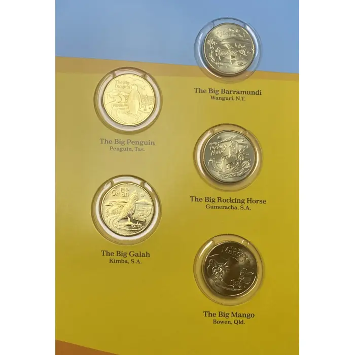 2025 Aussie Big Things Series 2 Twelve Coin Set in presentation folder