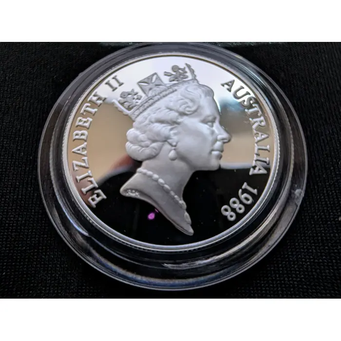 1988 $10 First Fleet 92.5% silver proof Australian  - NO Box - NO Coa