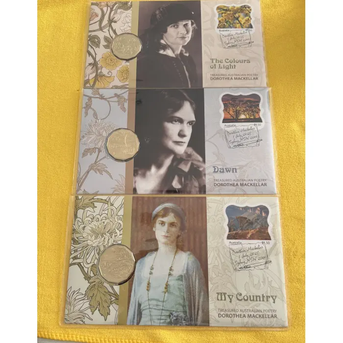 2025 Dorothea MacKellar PNC Set - The Colours of Light - My Country - Dawn