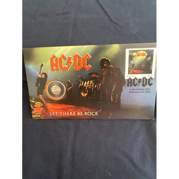 2022 AUSTRALIA 20cent  LET THERE BE ROCK  AC/DC PNC