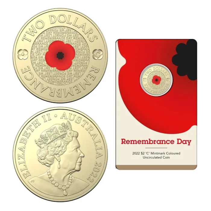 2022 $2 Poppy Cmint