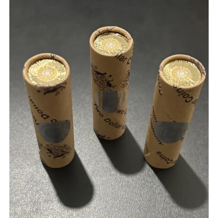 2026 Dawn Service Lest We Forget $2 Premium Coin Rolls, 3 ROLL PACKAGE DEAL