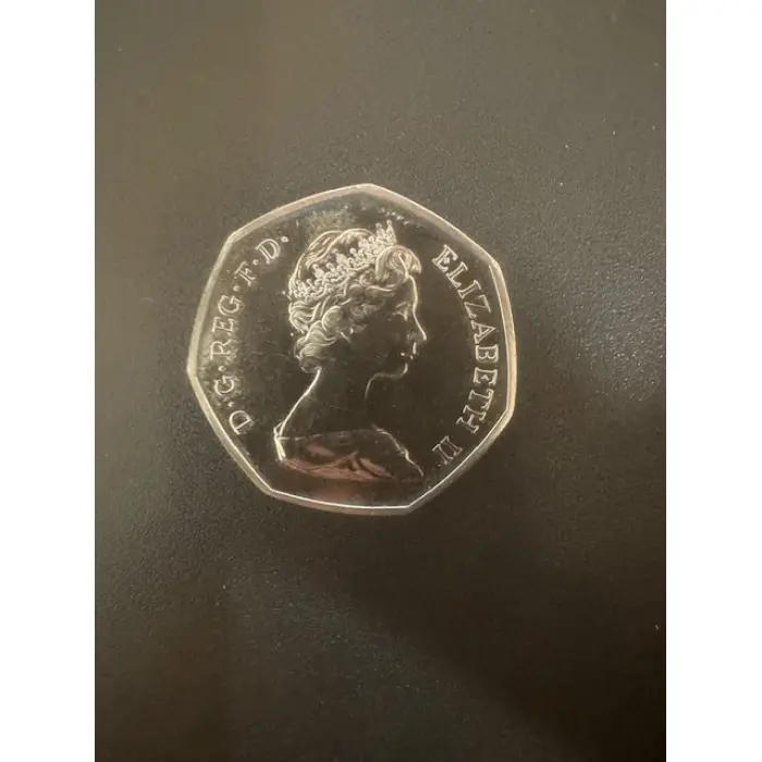 1973 UK 50 Pence