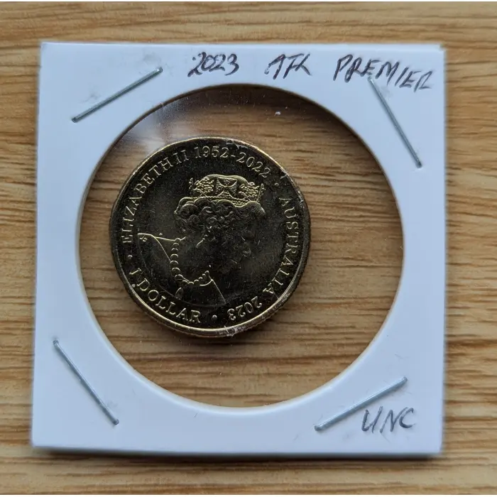 2023 AFL Premiership $1.00 Coin-Winner Collingwood UNC
